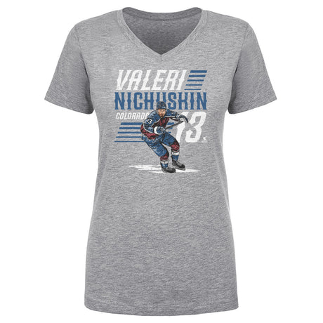 Valeri Nichushkin Women's V-Neck T-Shirt | 500 LEVEL