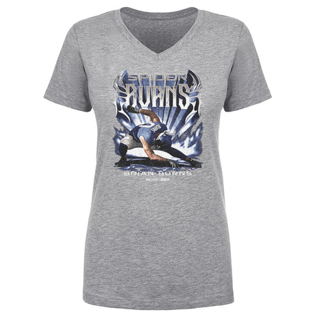 Brian Burns Women's V-Neck T-Shirt | 500 LEVEL
