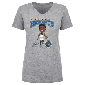 Anthony Edwards Women's V-Neck T-Shirt | 500 LEVEL
