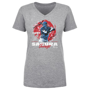 Shohei Ohtani Women's V-Neck T-Shirt | 500 LEVEL