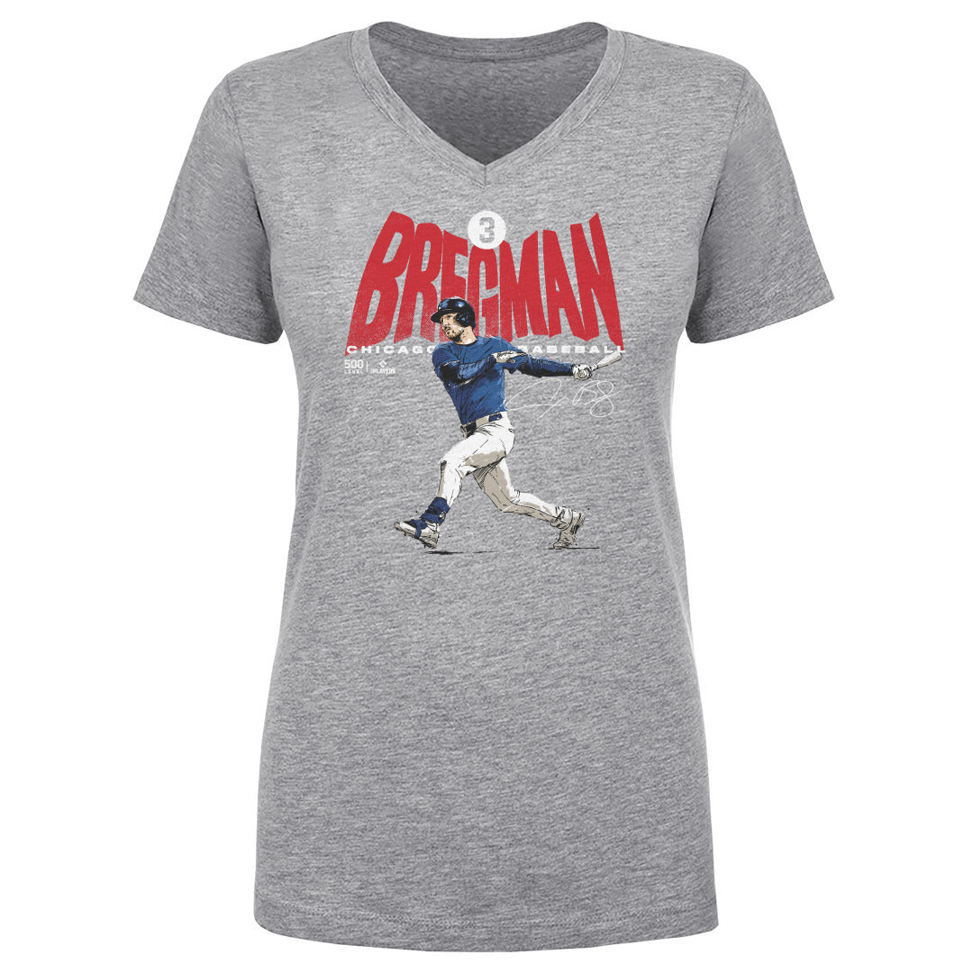 Alex Bregman Women's V-Neck T-Shirt | 500 LEVEL