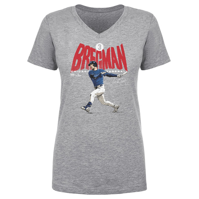 Alex Bregman Women's V-Neck T-Shirt | 500 LEVEL