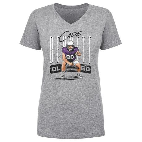 Cade Bennett Women's V-Neck T-Shirt | 500 LEVEL