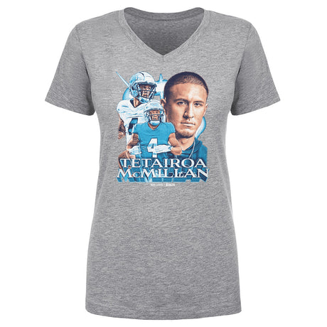 Tetairoa McMillan Women's V-Neck T-Shirt | 500 LEVEL