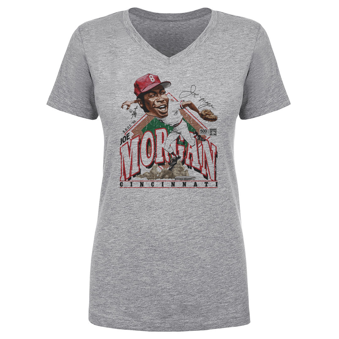 Joe Morgan Women's V-Neck T-Shirt | 500 LEVEL