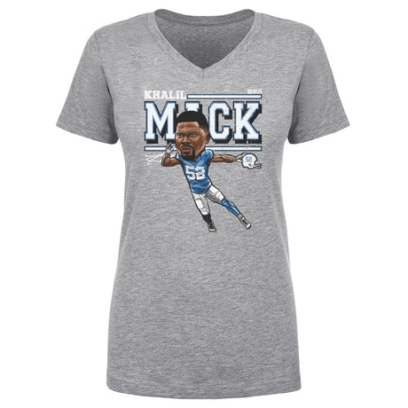 Khalil Mack Women's V-Neck T-Shirt | 500 LEVEL