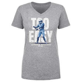 Jameson Williams Women's V-Neck T-Shirt | 500 LEVEL