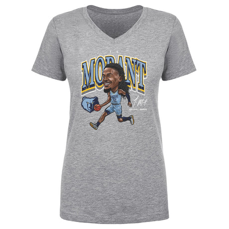 Ja Morant Women's V-Neck T-Shirt | 500 LEVEL