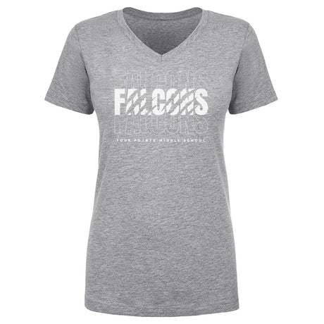 Crown Trio Women's V-Neck T-Shirt | 500 LEVEL