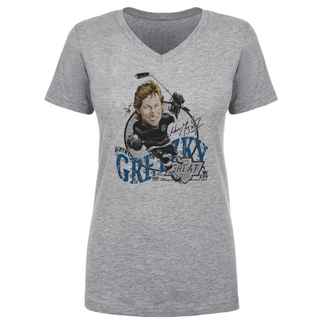 Wayne Gretzky Women's V-Neck T-Shirt | 500 LEVEL