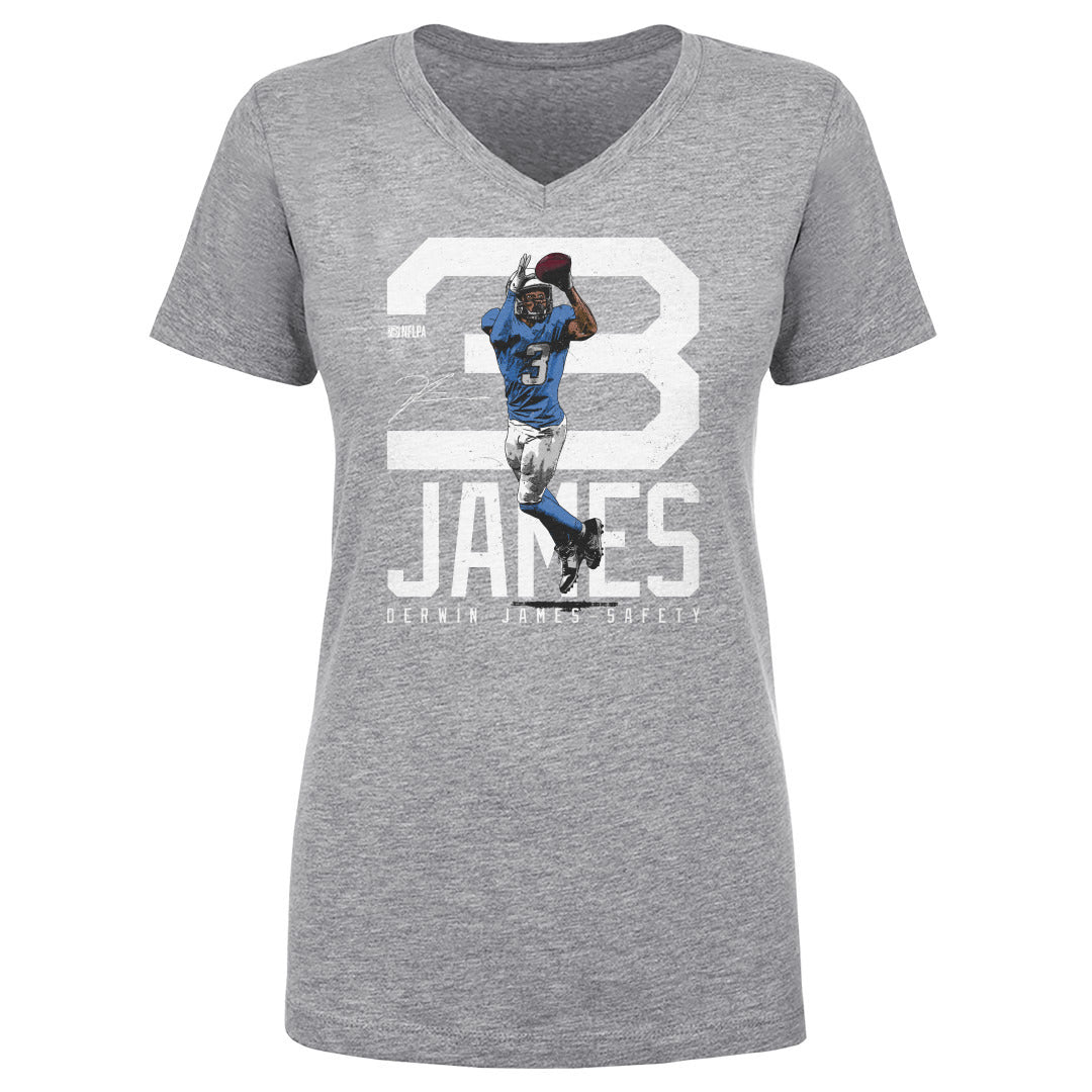 Derwin James Women's V-Neck T-Shirt | 500 LEVEL