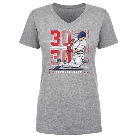 Pete Crow-Armstrong Women's V-Neck T-Shirt | 500 LEVEL