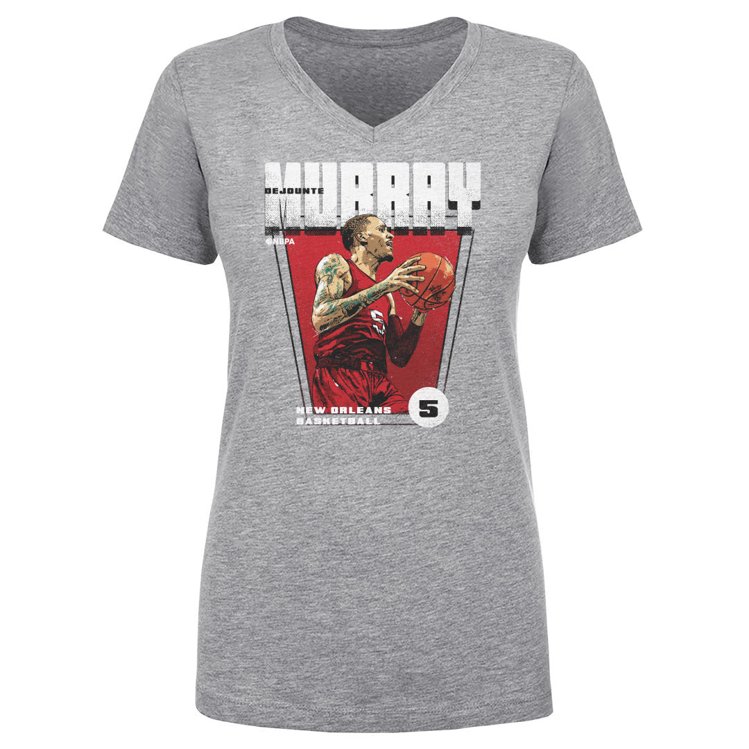 Dejounte Murray Women's V-Neck T-Shirt | 500 LEVEL