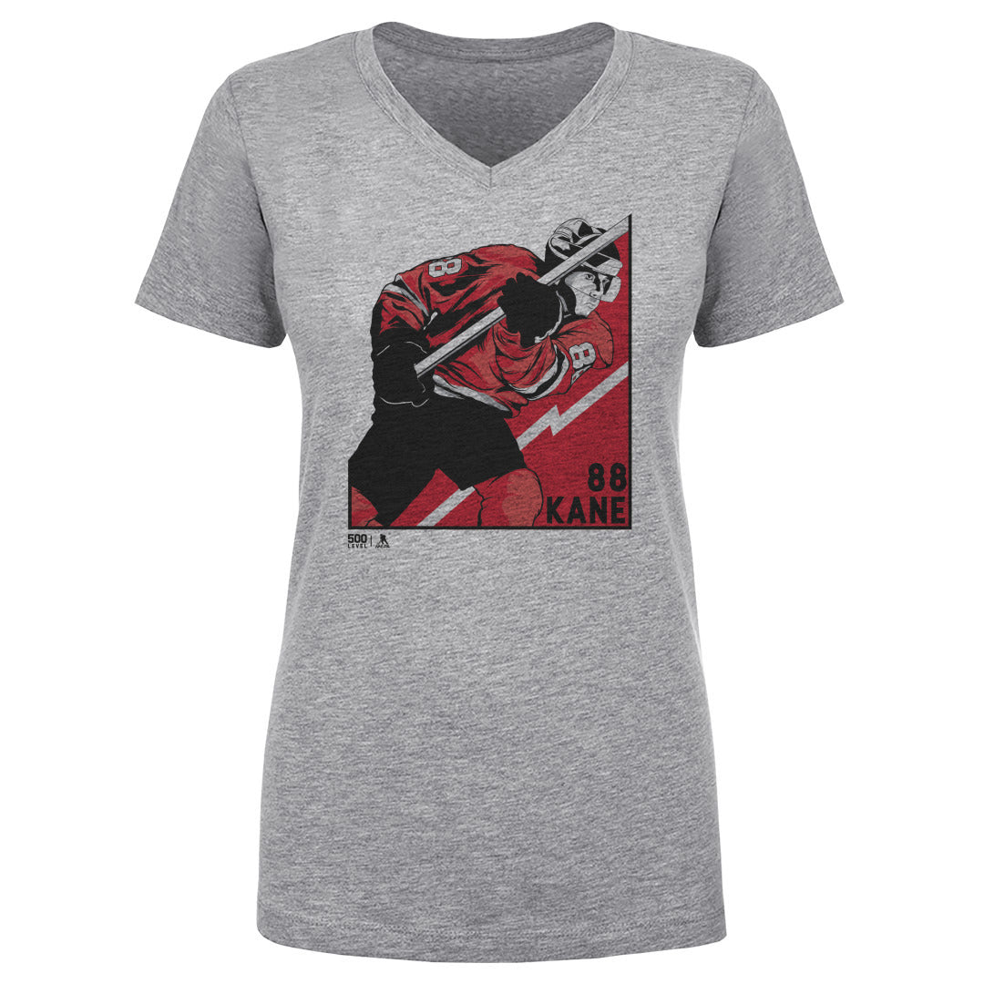 Patrick Kane Women's V-Neck T-Shirt | 500 LEVEL