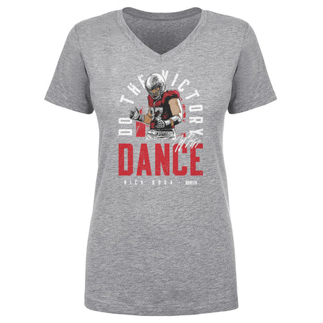 Nick Bosa Women's V-Neck T-Shirt | 500 LEVEL