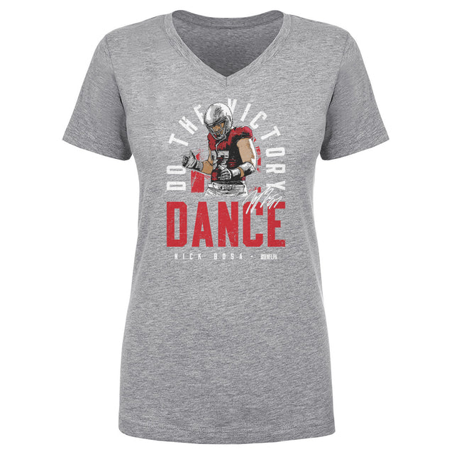 Nick Bosa Women's V-Neck T-Shirt | 500 LEVEL