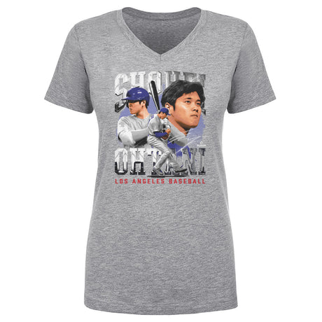 Shohei Ohtani Women's V-Neck T-Shirt | 500 LEVEL