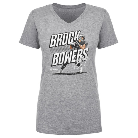 Brock Bowers Women's V-Neck T-Shirt | 500 LEVEL