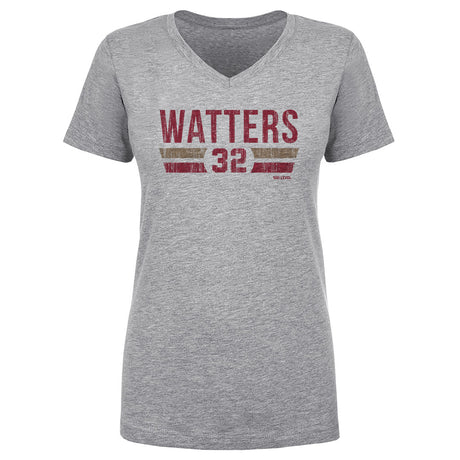 Ricky Watters Women's V-Neck T-Shirt | 500 LEVEL