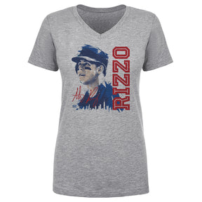 Anthony Rizzo Women's V-Neck T-Shirt | 500 LEVEL