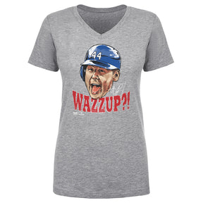 Anthony Rizzo Women's V-Neck T-Shirt | 500 LEVEL