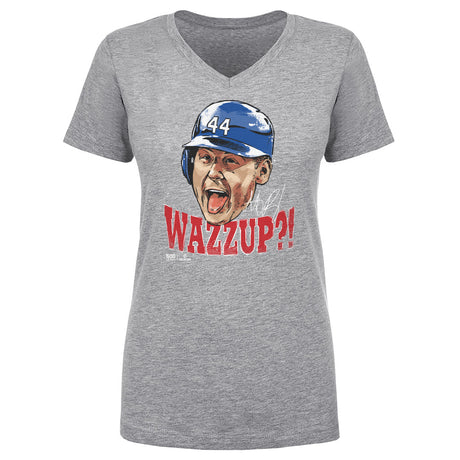 Anthony Rizzo Women's V-Neck T-Shirt | 500 LEVEL