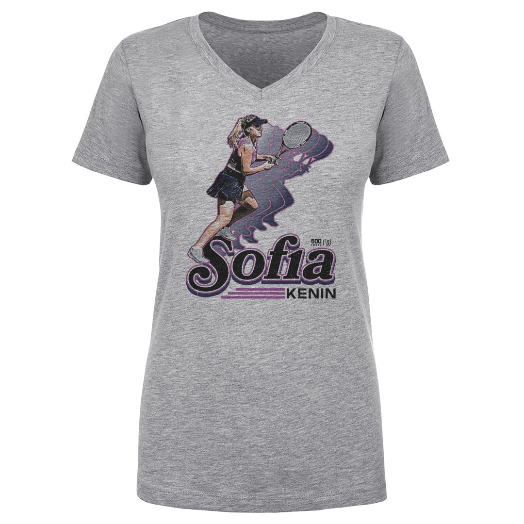 Sofia Kenin Women's V-Neck T-Shirt | 500 LEVEL
