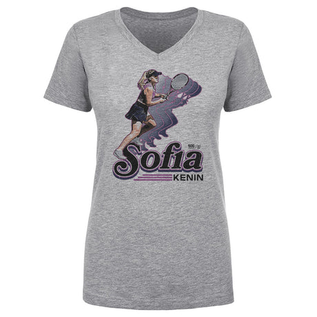 Sofia Kenin Women's V-Neck T-Shirt | 500 LEVEL