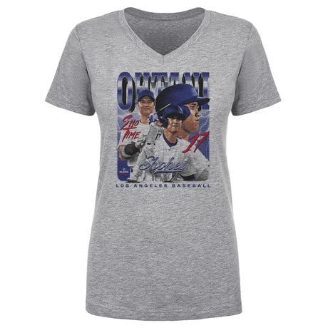 Shohei Ohtani Women's V-Neck T-Shirt | 500 LEVEL