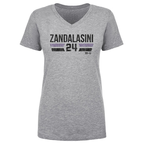 Cecilia Zandalasini Women's V-Neck T-Shirt | 500 LEVEL
