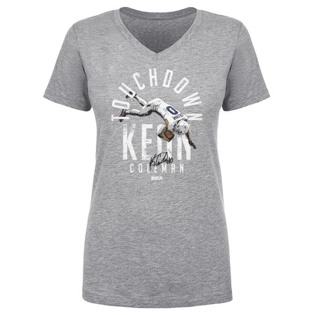 Keon Coleman Women's V-Neck T-Shirt | 500 LEVEL