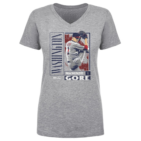 MacKenzie Gore Women's V-Neck T-Shirt | 500 LEVEL