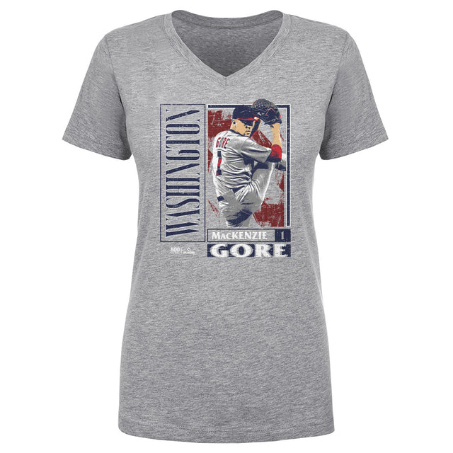MacKenzie Gore Women's V-Neck T-Shirt | 500 LEVEL