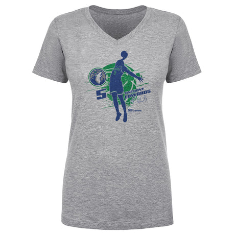 Anthony Edwards Women's V-Neck T-Shirt | 500 LEVEL