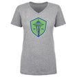 Seattle Sounders FC Women's V-Neck T-Shirt | 500 LEVEL