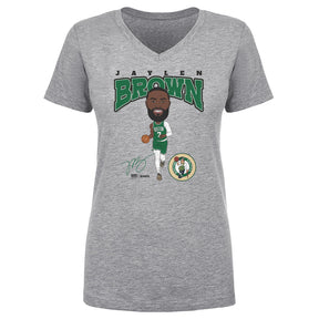 Jaylen Brown Women's V-Neck T-Shirt | 500 LEVEL