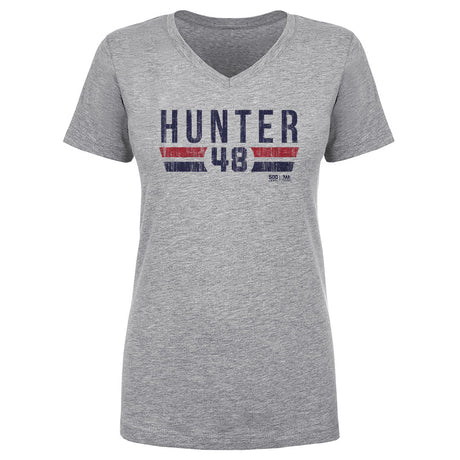 Torii Hunter Women's V-Neck T-Shirt | 500 LEVEL