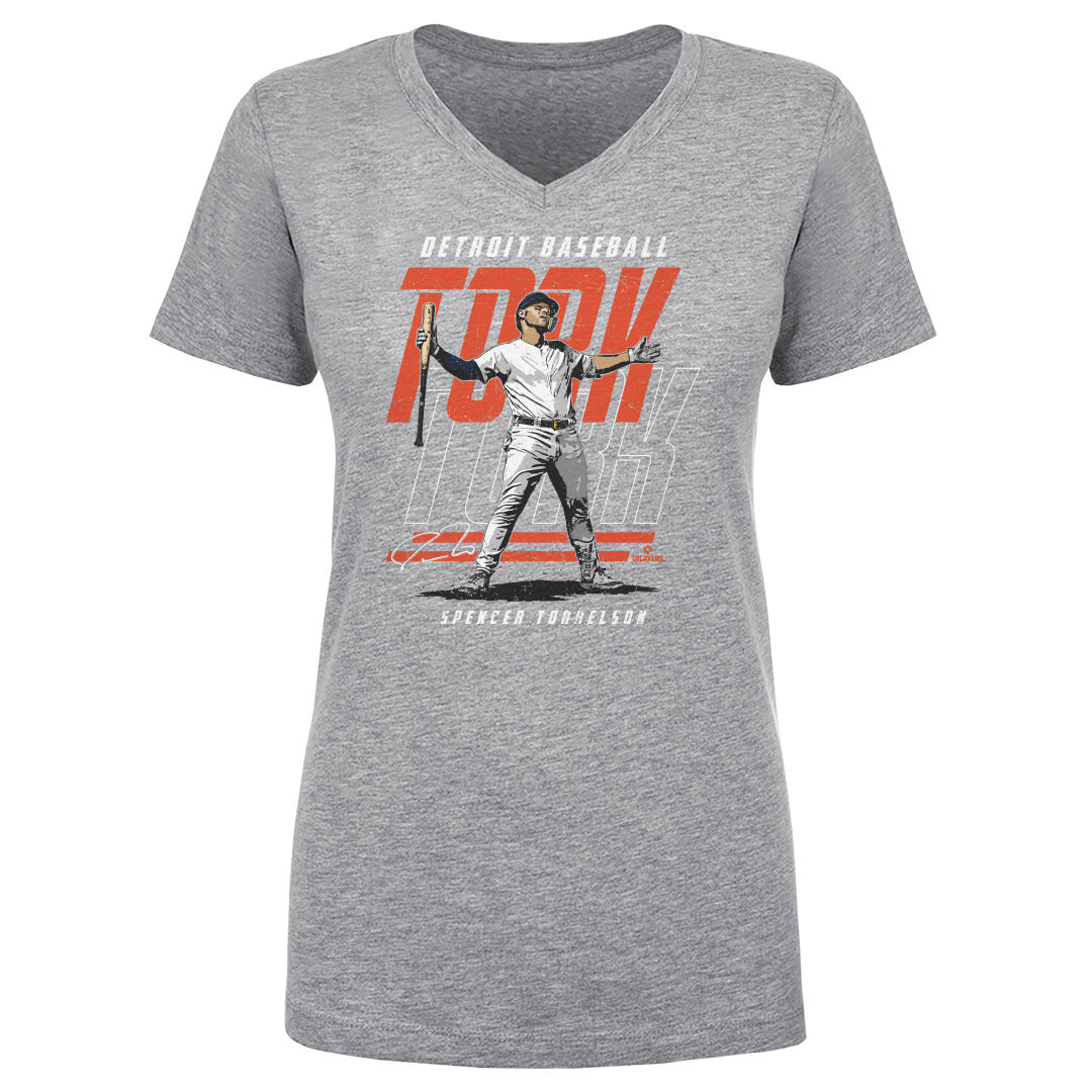 Spencer Torkelson Women's V-Neck T-Shirt | 500 LEVEL