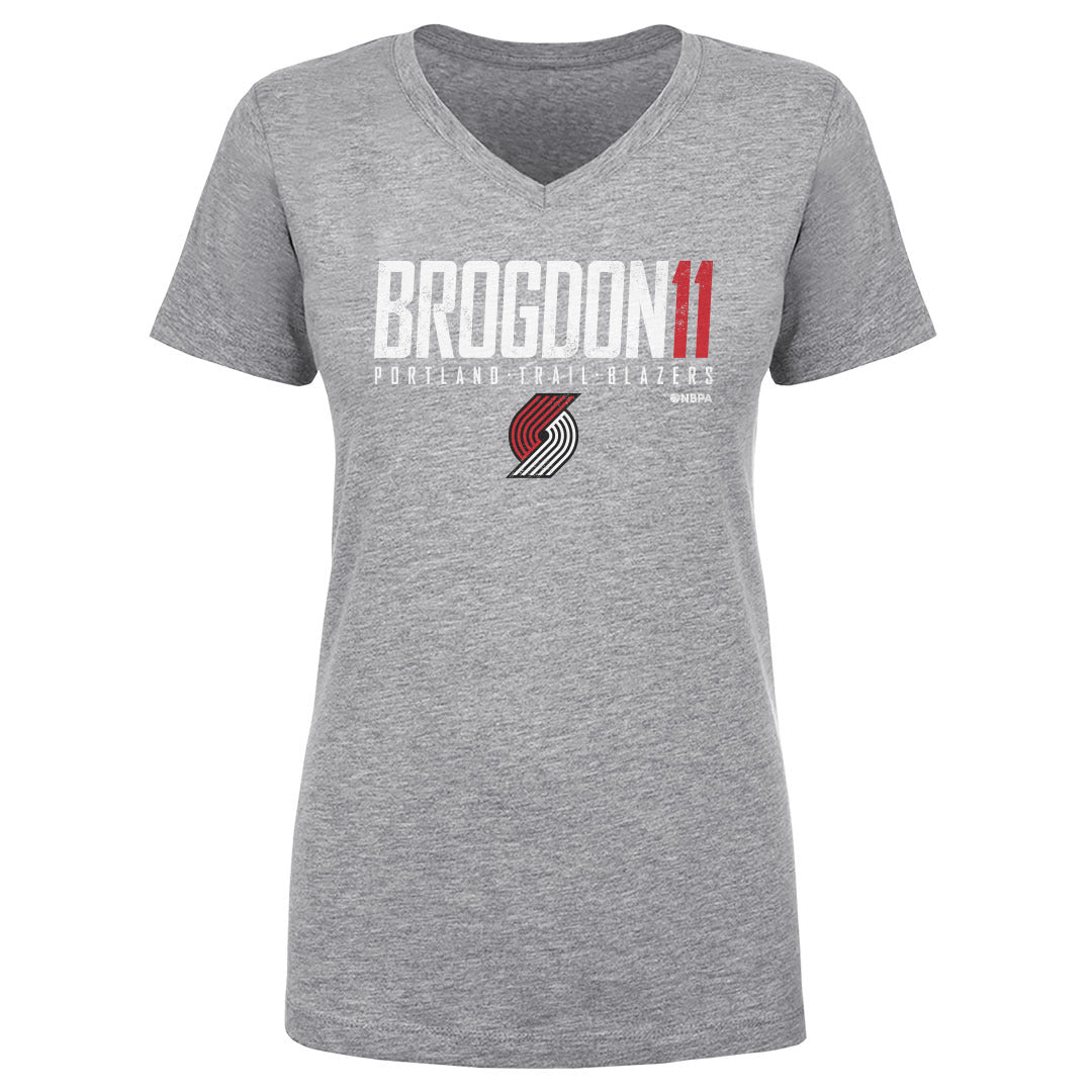 Malcolm Brogdon Women&#39;s V-Neck T-Shirt | 500 LEVEL