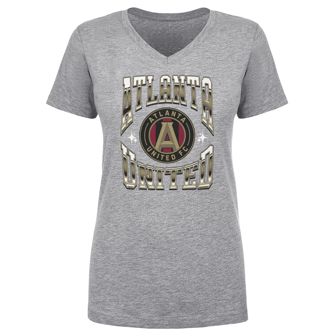 Atlanta United Women&#39;s V-Neck T-Shirt | 500 LEVEL