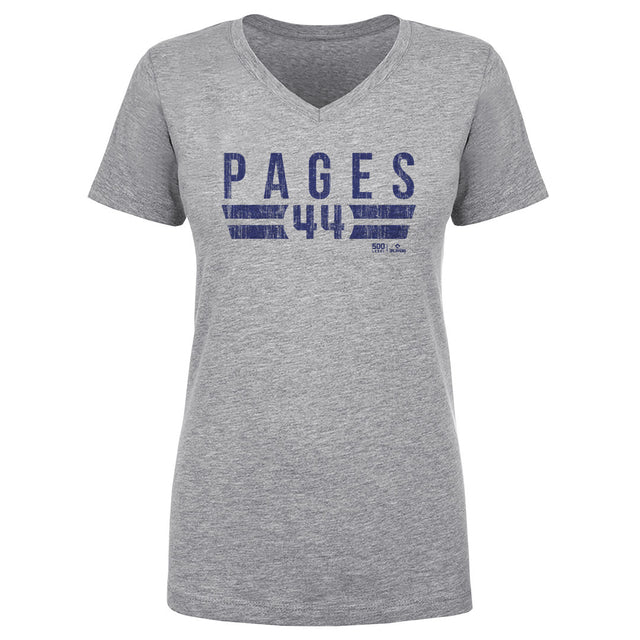 Andy Pages Women's V-Neck T-Shirt | 500 LEVEL