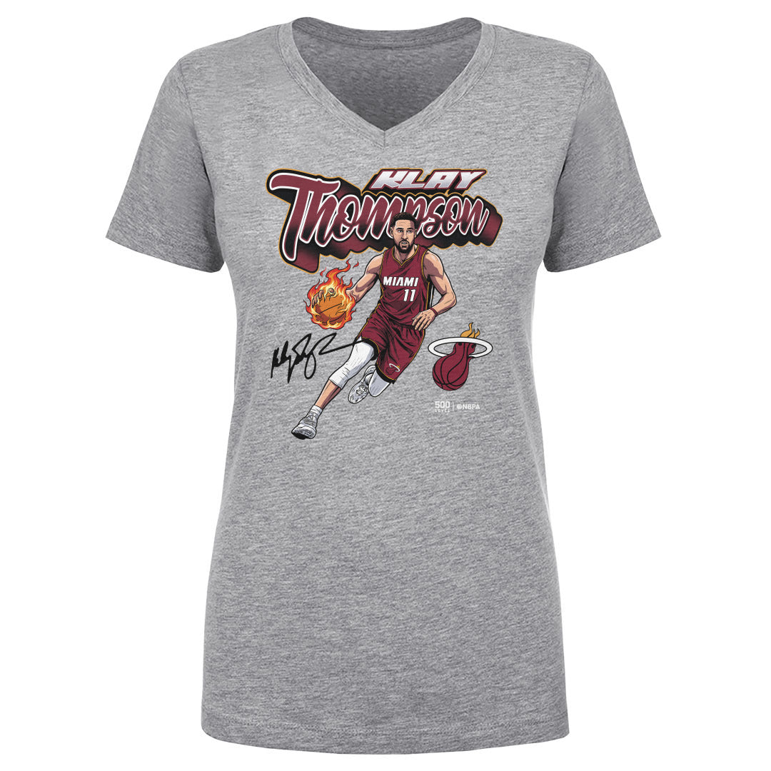 Klay Thompson Women's V-Neck T-Shirt | 500 LEVEL