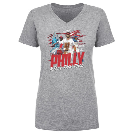 Bryce Harper Women's V-Neck T-Shirt | 500 LEVEL