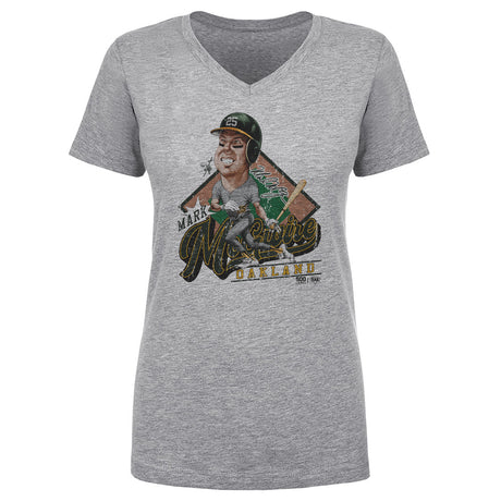Mark McGwire Women's V-Neck T-Shirt | 500 LEVEL