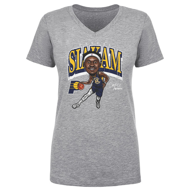 Pascal Siakam Women's V-Neck T-Shirt | 500 LEVEL