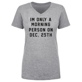 Christmas Women's V-Neck T-Shirt | 500 LEVEL