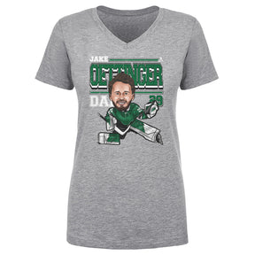 Jake Oettinger Women's V-Neck T-Shirt | 500 LEVEL