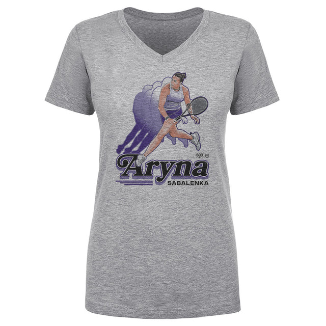 Aryna Sabalenka Women's V-Neck T-Shirt | 500 LEVEL
