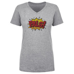 Crown Trio Women's V-Neck T-Shirt | 500 LEVEL