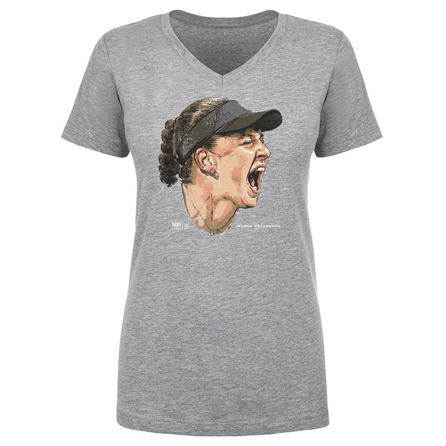 Jelena Ostapenko Women's V-Neck T-Shirt | 500 LEVEL